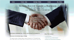 Desktop Screenshot of bbghlaw.com